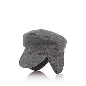 House Of Lafayette Women's Brushed Cashmere Fisherman Cap-gray