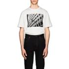 Calvin Klein 205w39nyc Men's American Flag Cotton T-shirt-white