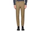 Brooklyn Tailors Men's Cotton-linen Flat-front Trousers