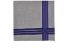 Simonnot Godard Men's Satin-stripe Cotton Handkerchief
