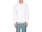 Thom Browne Men's Striped Cotton Terry Hoodie