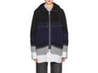 Sacai Women's Fair Isle Cotton-blend Hooded Sweater