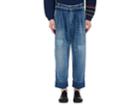 J.w.anderson Men's Double-waist Cuffed Harem Jeans