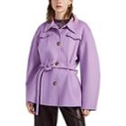 Nanushka Women's Adut Melton Western Jacket - Purple