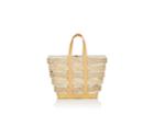 Paco Rabanne Women's Straw & Leather Cage Tote Bag