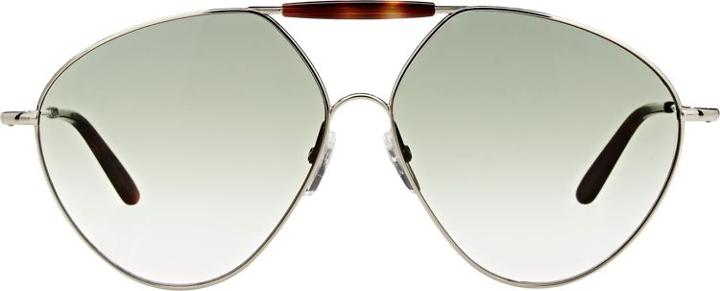 Valentino Oversized Sunglasses-gold