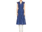 Robert Rodriguez Women's Dot-print Cotton Voile Maxi Dress
