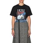 Ambush Women's Holy Places Cotton T-shirt-black