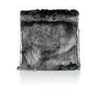 The Row Women's Medicine Fur Large Pouch-silver