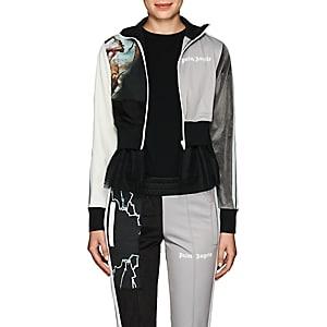 Palm Angels Women's Tulle-trimmed Track Jacket