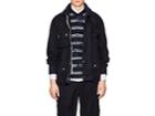 Sacai Men's Belted Cotton-blend Canvas Motorcycle Jacket