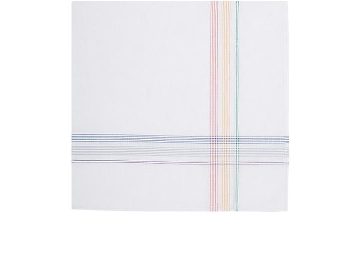 Simonnot Godard Men's Striped Cotton Handkerchief