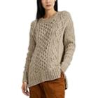 Alex Mill Women's Aran-knit Sweater - Beige, Tan
