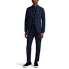 Boglioli Men's K Suit Cotton Twill Two-button Suit - Navy