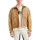 Fear Of God Men's Faded Cotton Canvas & Suede Work Jacket - Camel