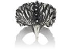Emanuele Bicocchi Men's Bird Sterling Silver Ring