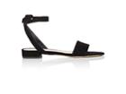 Barneys New York Women's Suede Crisscross-strap Sandals