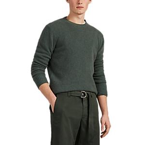 Barneys New York Men's Cashmere Crewneck Sweater - Green