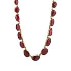 Judy Geib Women's Ruby Necklace-red