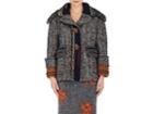 Prada Women's Chunky-knit-detailed Wool Jacket