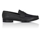 Prada Men's Saffiano Leather Penny Loafers-black