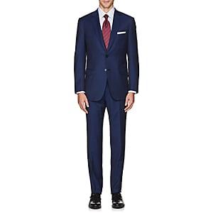 Brioni Men's Brunico Wool Two-button Suit-navy
