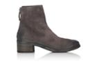 Marsll Women's Back-zip Suede Ankle Boots