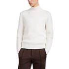 Fendi Men's Monster Jacquard Wool Sweater - White