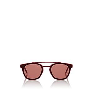 Saint Laurent Men's Sl28 Metal Sunglasses-red