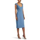 Zac Posen Women's Cady Sheath Dress - Blue