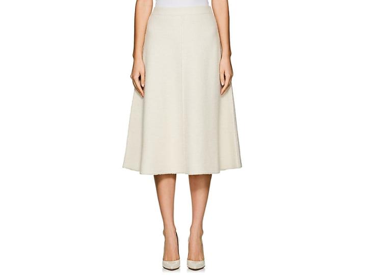 Co Women's Alpaca-wool A-line Skirt
