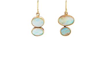Judy Geib Women's Opal Drop Earrings