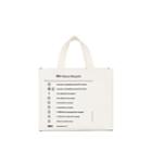 Mm6 Maison Margiela Women's Medium Pvc Tote Bag - White