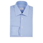 Brioni Men's Pinstriped Cotton Dress Shirt - Blue