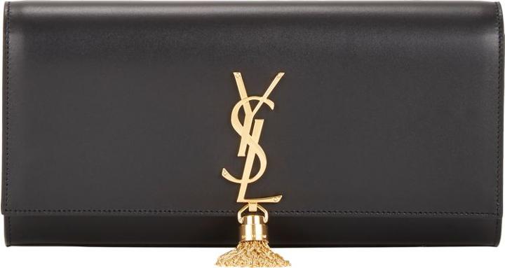 Saint Laurent Cassandre Clutch-black