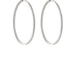 Ambre Victoria Women's Oversized Hinged Hoops