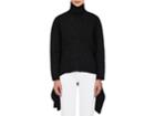 Balenciaga Women's Detached-hem Turtleneck Sweater