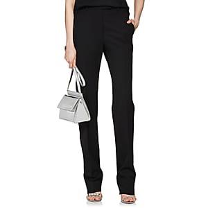 Calvin Klein 205w39nyc Women's Virgin Wool Twill Trousers-black