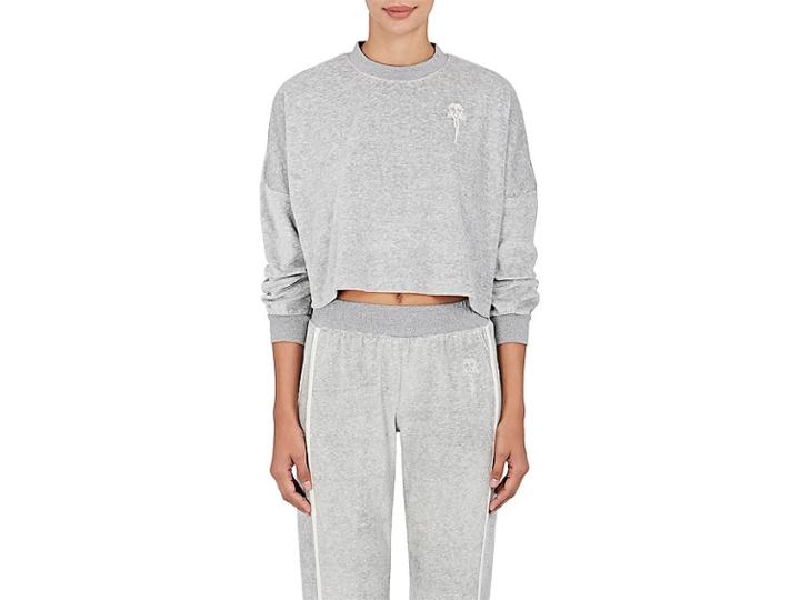 Electric & Rose Women's Park Velour Crop Top