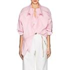 Y/project Women's Cotton Poplin Double-front Shirt-pink