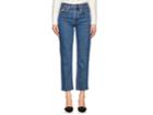 Re/done Women's High Rise Stovepipe Crop Jeans