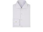 Kiton Men's Diamond-jacquard Cotton Dress Shirt