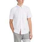 Thom Browne Men's Cotton Oxford Cloth Button-down Shirt - White