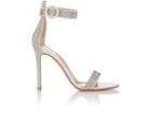 Gianvito Rossi Women's Lennox Studded Suede Sandals