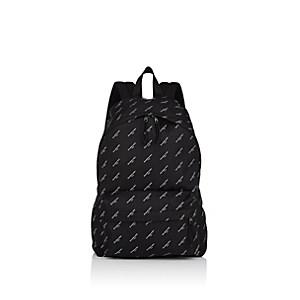 Balenciaga Men's Explorer Tech-twill Backpack-black