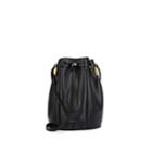 Saint Laurent Women's Talitha Medium Leather Bucket Bag - Black