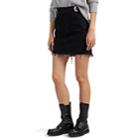 Grlfrnd Women's Simona Denim Miniskirt - Black