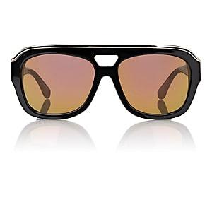 Dax Gabler Women's No04 Sunglasses-shiny Black-rosegold Lens