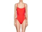 Solid & Striped Women's Lily Side-tied One-piece Swimsuit