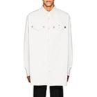 Calvin Klein 205w39nyc Men's Denim Oversized Shirt - White
